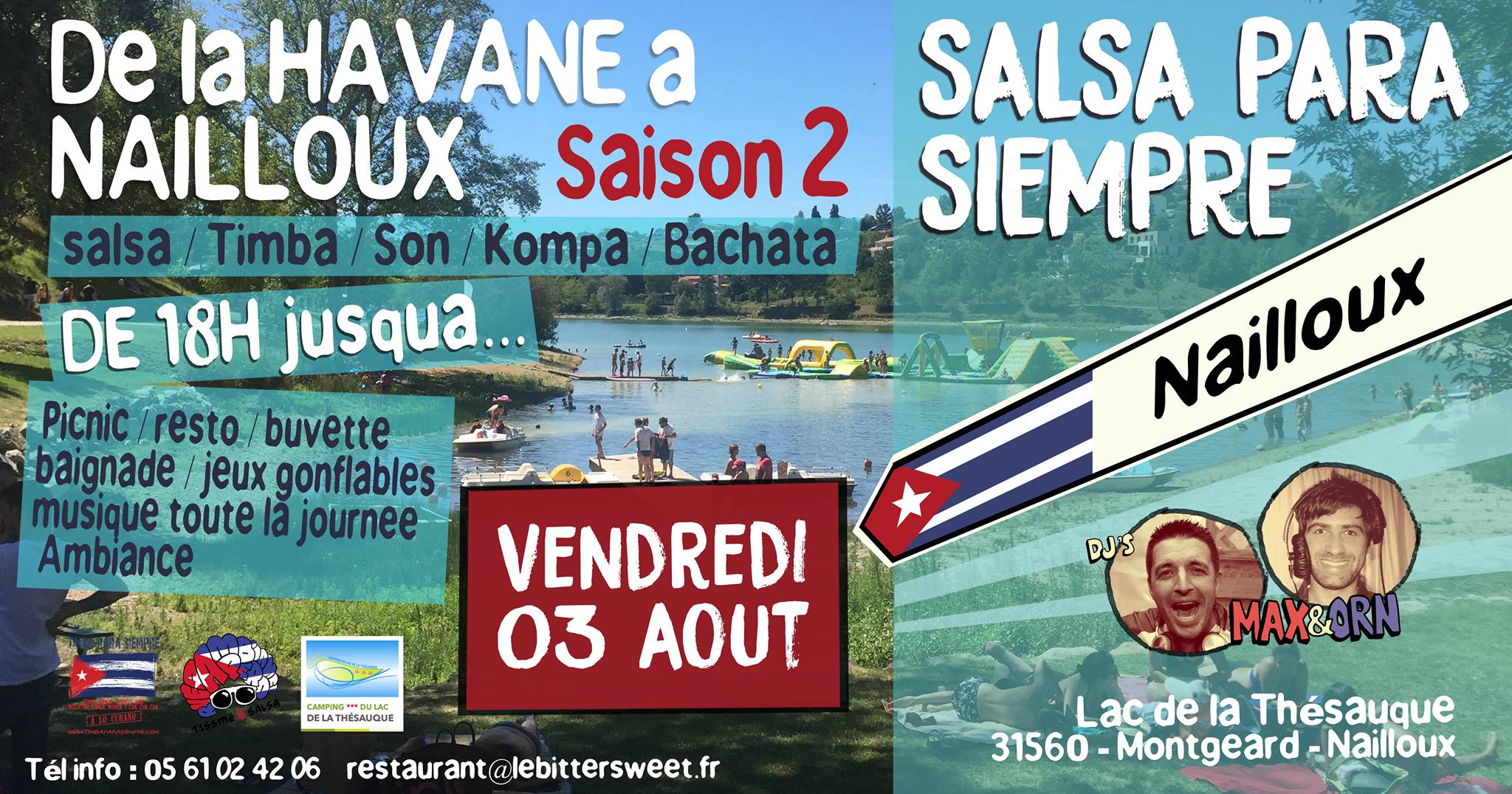Salsa Para Siempre - De la Havane à Nailloux