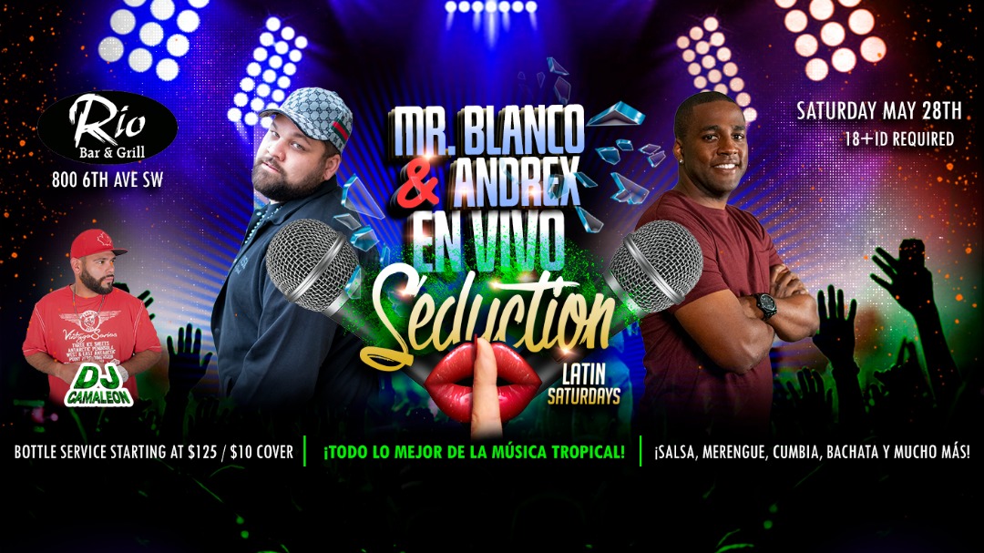 Mr.Blanco and Andrex live Latin music at Rio