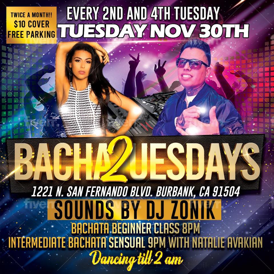 BACHATA TUESDAY DJ ZONIK