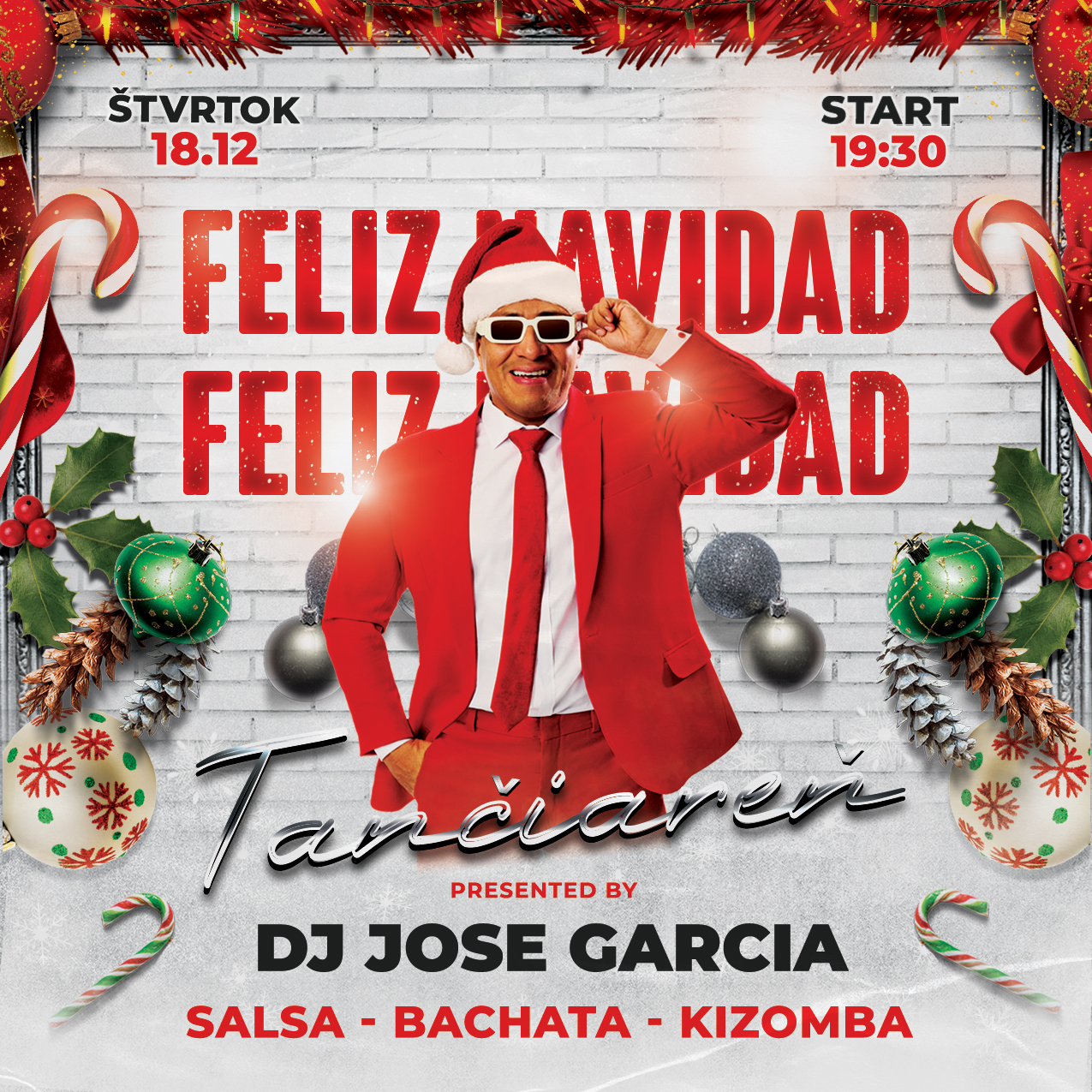FELIZ NAVIDAD TANČIAREŇ 2025