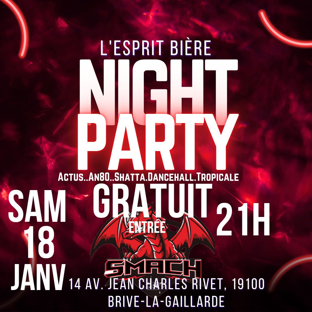 NIGTH PARTY ( Actus, An80.Shatta. Dancehall )