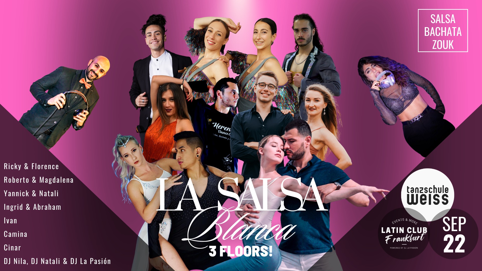◐ LA SALSA BLANCA ◑ 3 Floors!