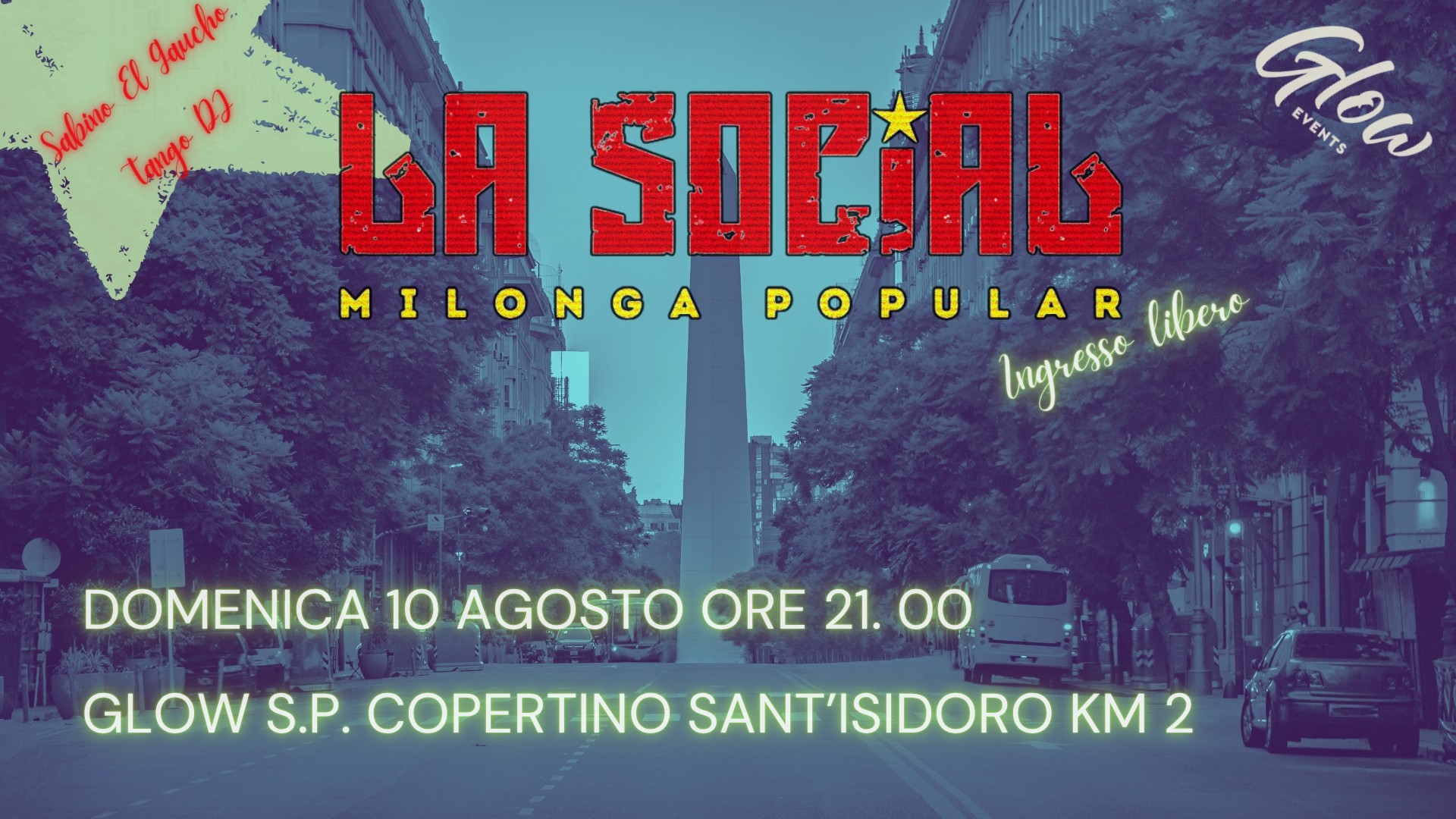 La SOCIAL MILONGA SAN LORENZO TDJ SABINO EL GAUCHO