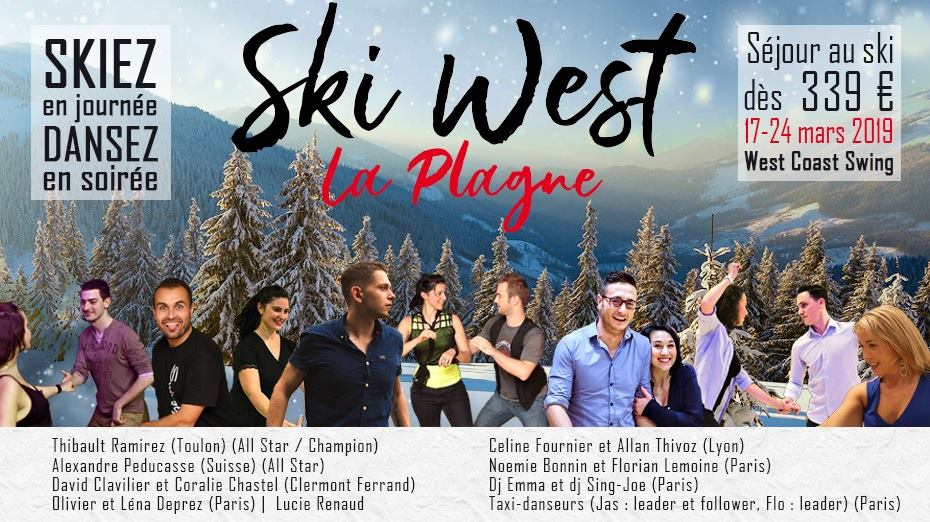 Ski West à La Plagne du 17 au 24 mars 2019