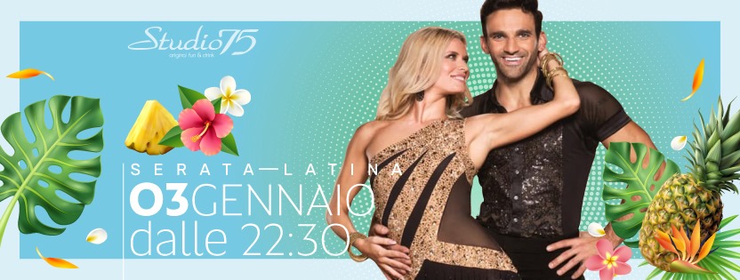 Venerdì 3 Gennaio :: Serata Latina