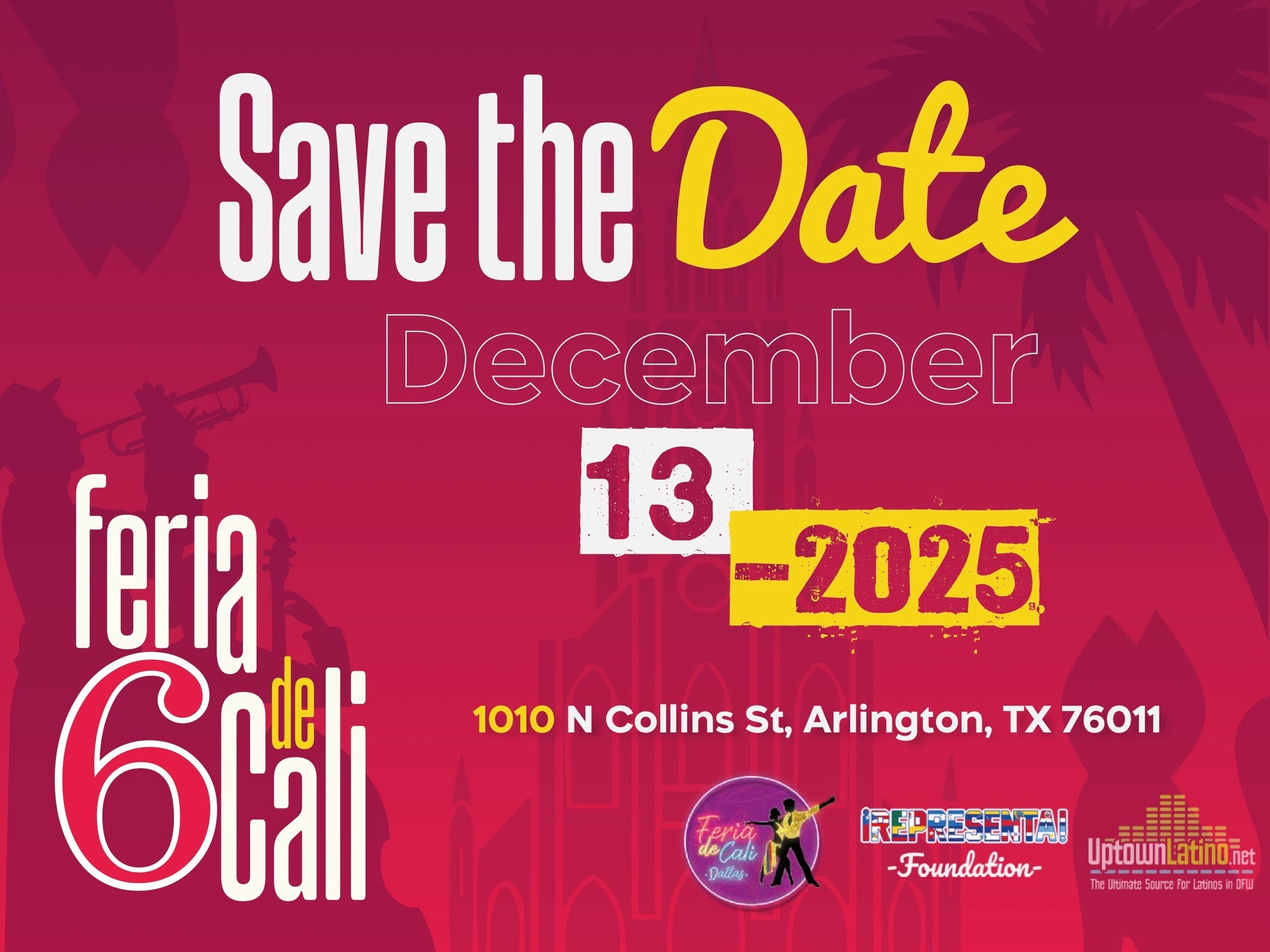 Feria de Cali Dallas™ 2025 - con Luigi Texidor, Richie Valdés, presentado por Carolina Cortés