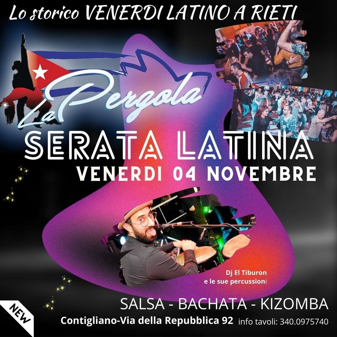 Venerdì Latino Rieti