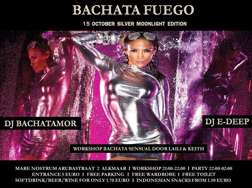 Bachata Fuego Silver Moonlight Edition