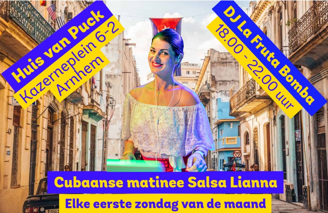 Let-in Dance Salsa Lianna matinee met liveband Sontagioso en DJ La Fruta Bomba