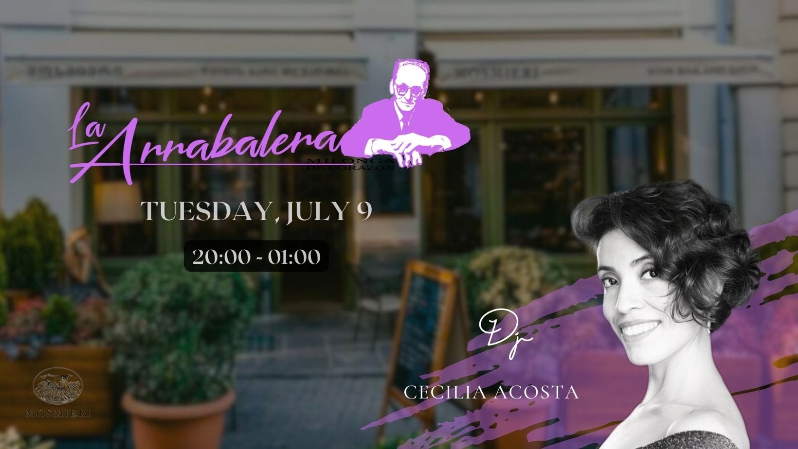 La Arrabalera Milonga DJ Cecilia Acosta