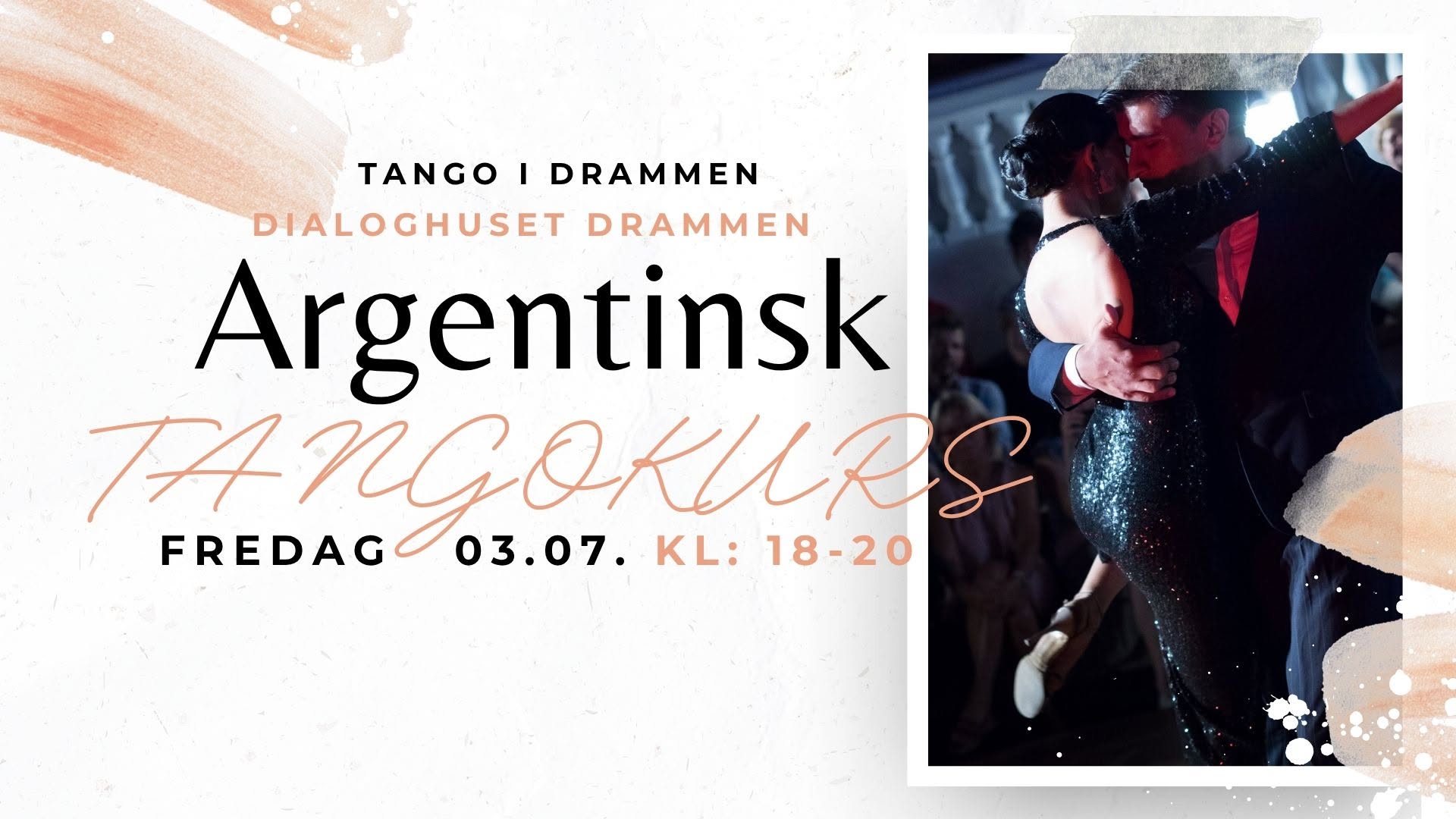 Drop-in Kurs i Argentinsk Tango i Drammen! med Diego