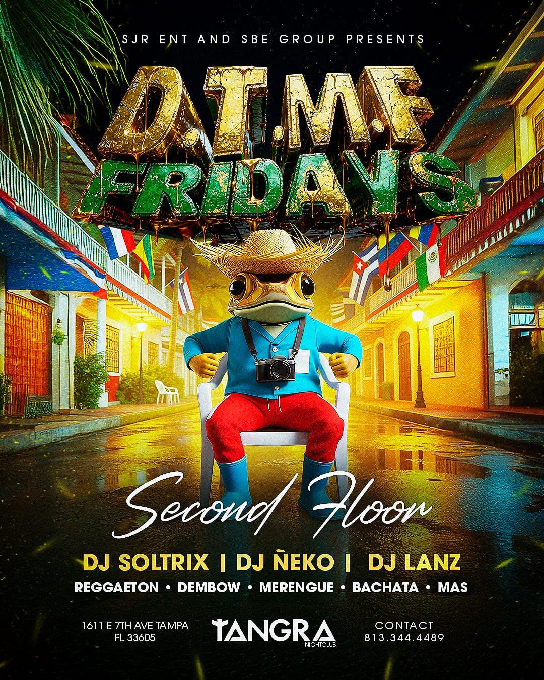 D.T.M.F FRIDAYS SECOND FLOOR TAKEOVER!