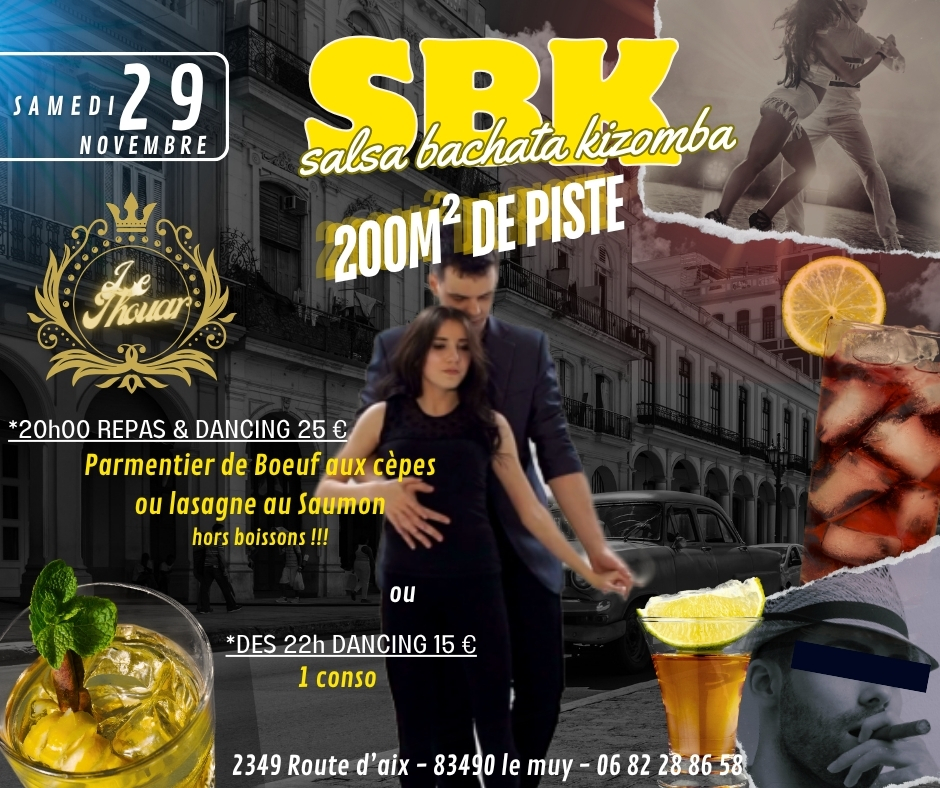 Soirée SBK 100% Caliente - Le Château du Thouar