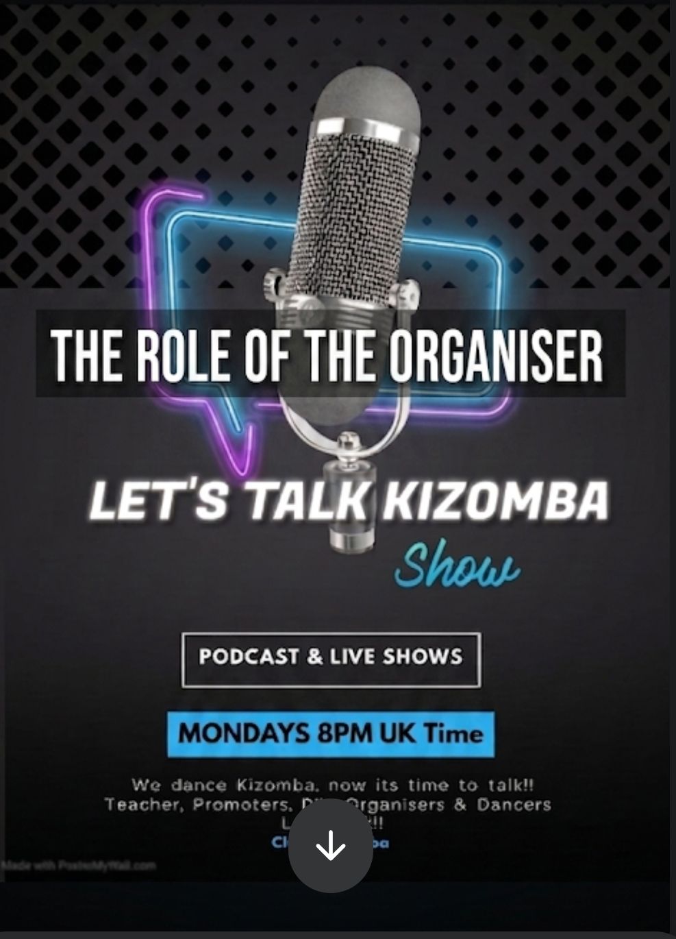 Let's Talk Kizomba The Role of the Organiser Part 2