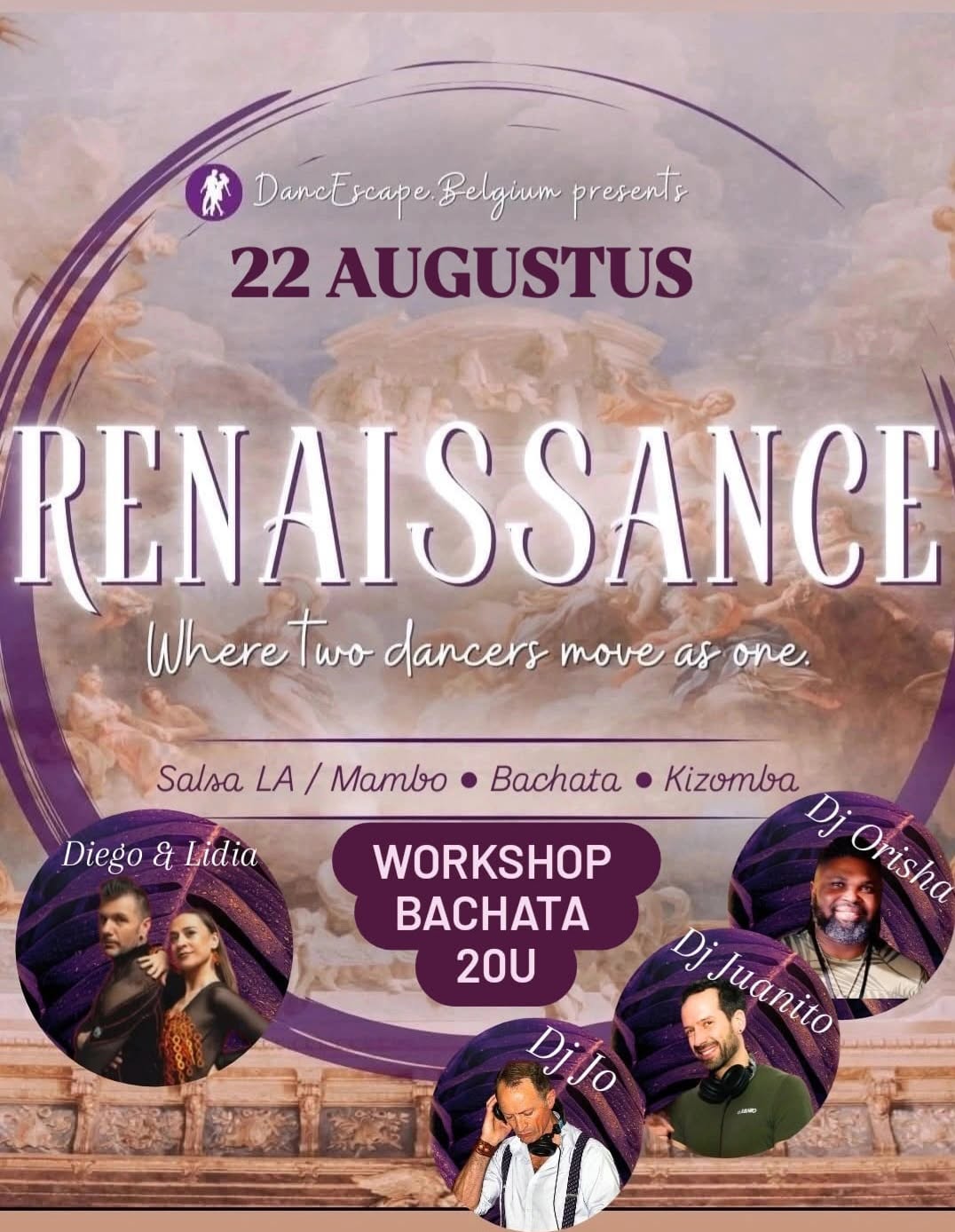 🔥 Renaissance, The Opening Experience 🔥 met Diego & Lidia; Dj's Orisha-Juanito-Jo