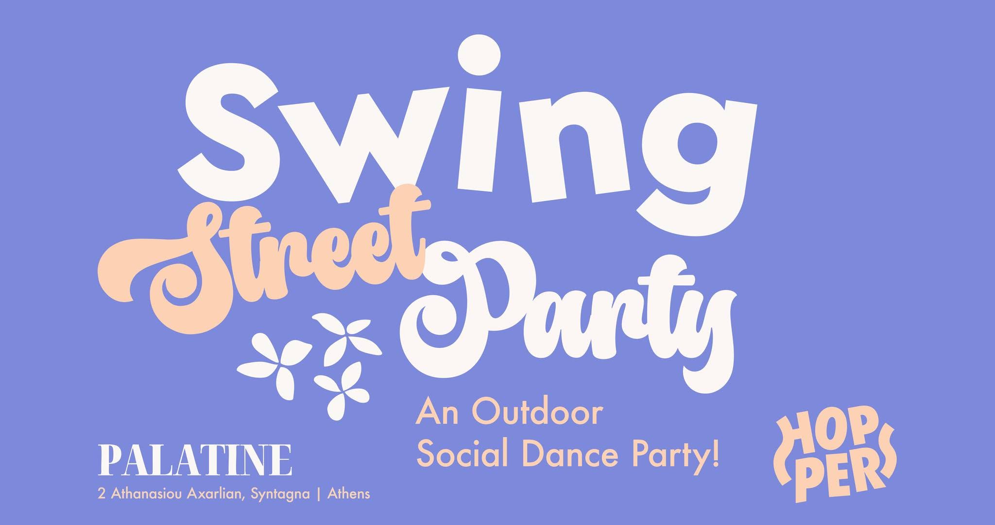 ✨ Swing Street Party 🎉 An Outdoor Social dance Party🪻🌙