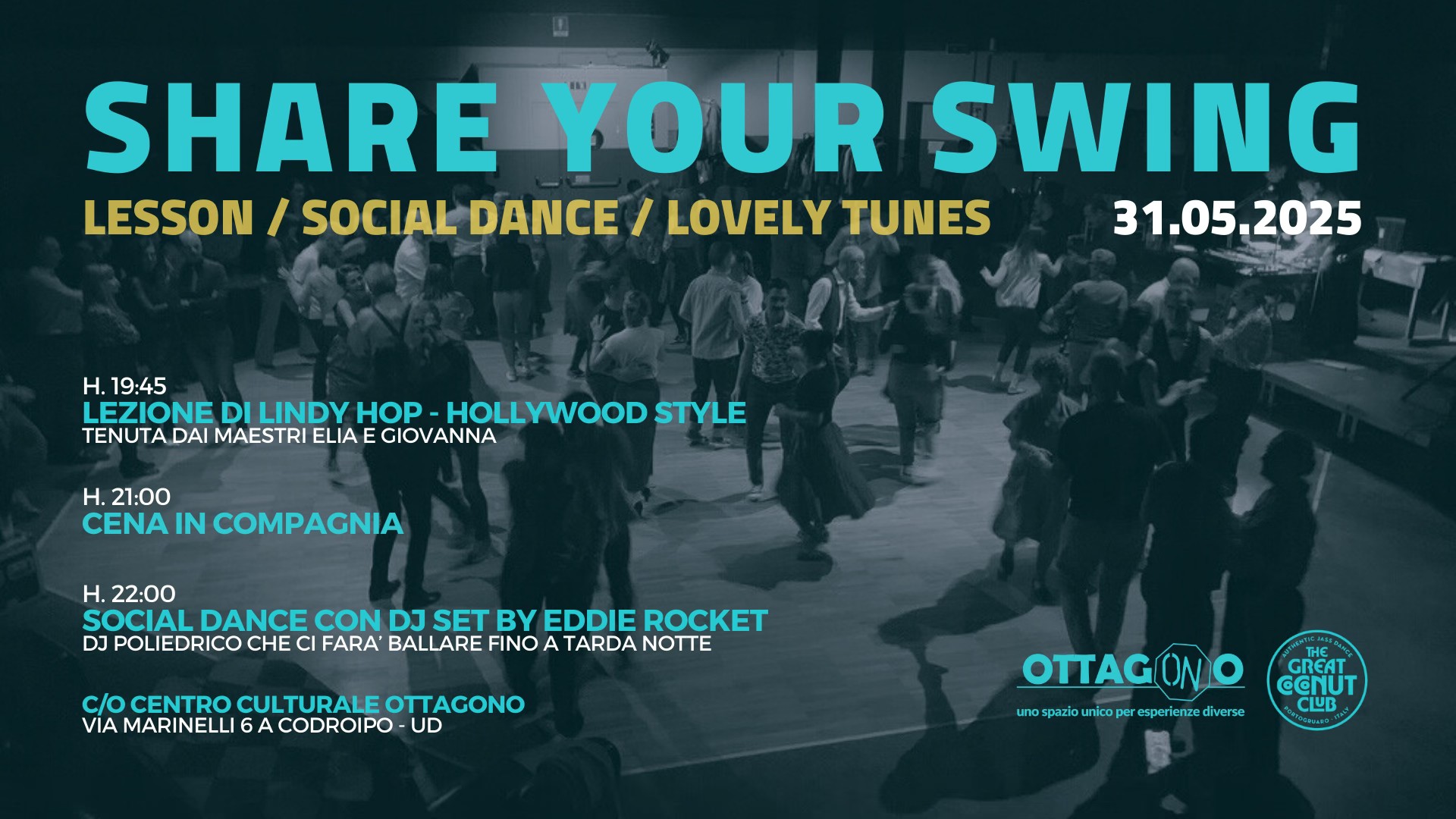 SHARE YOUR SWING Edizione di Primavera