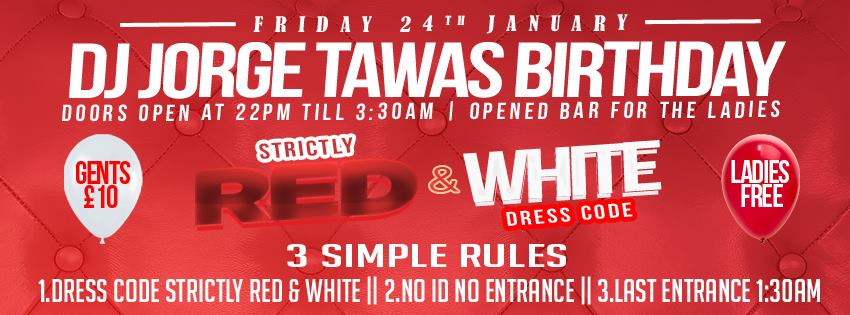 DJ JORGE TAWAS BIRTHDAY PARTY