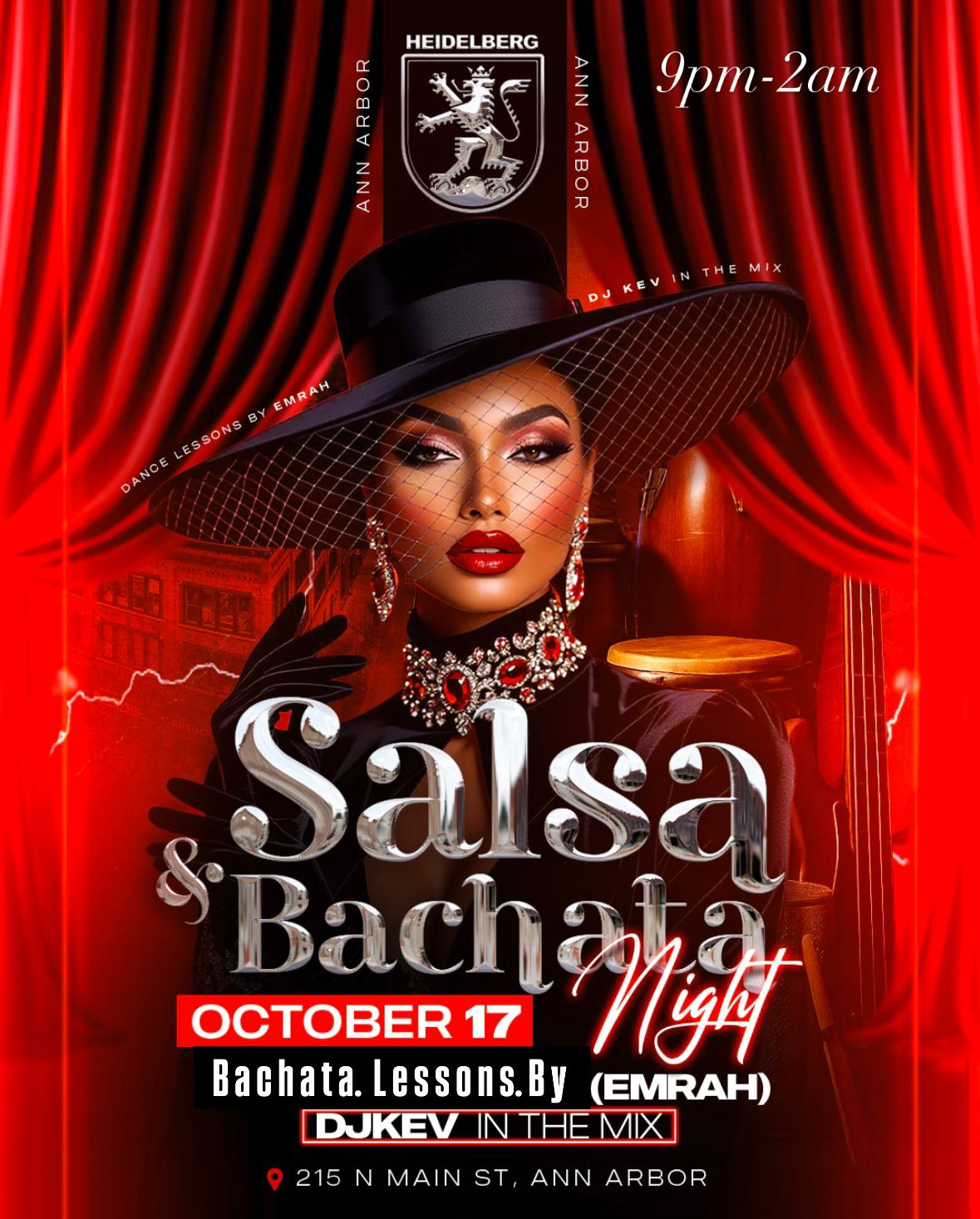 Bachata Vs. Salsa at the Heidleberg