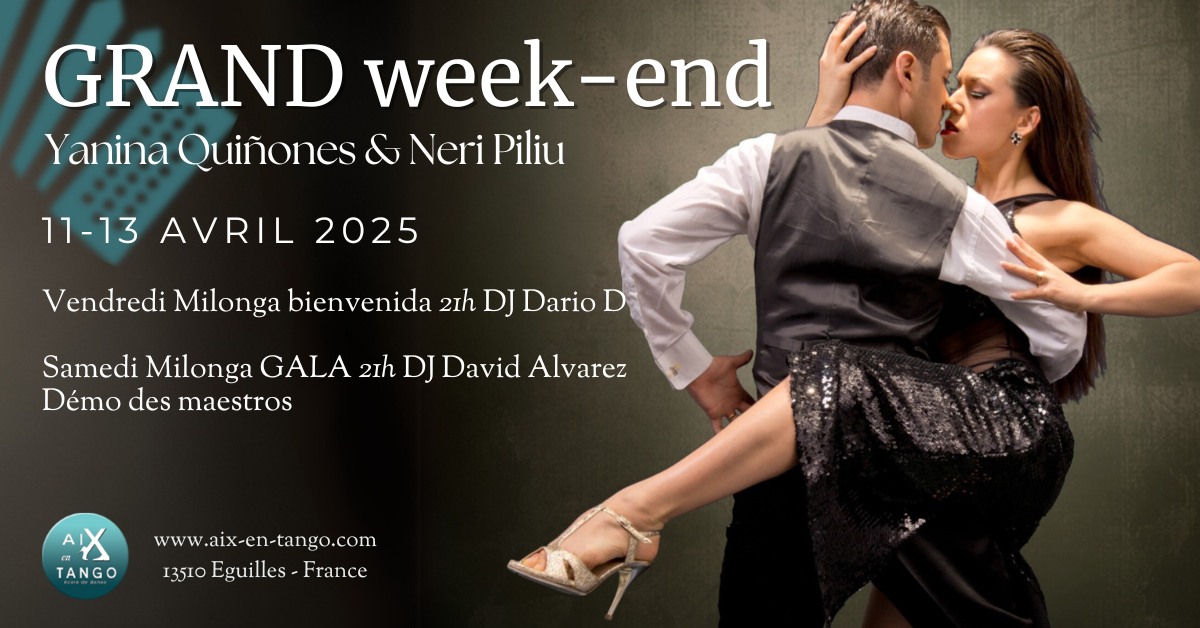 Yanina et Neri @ Aix-en-tango!!