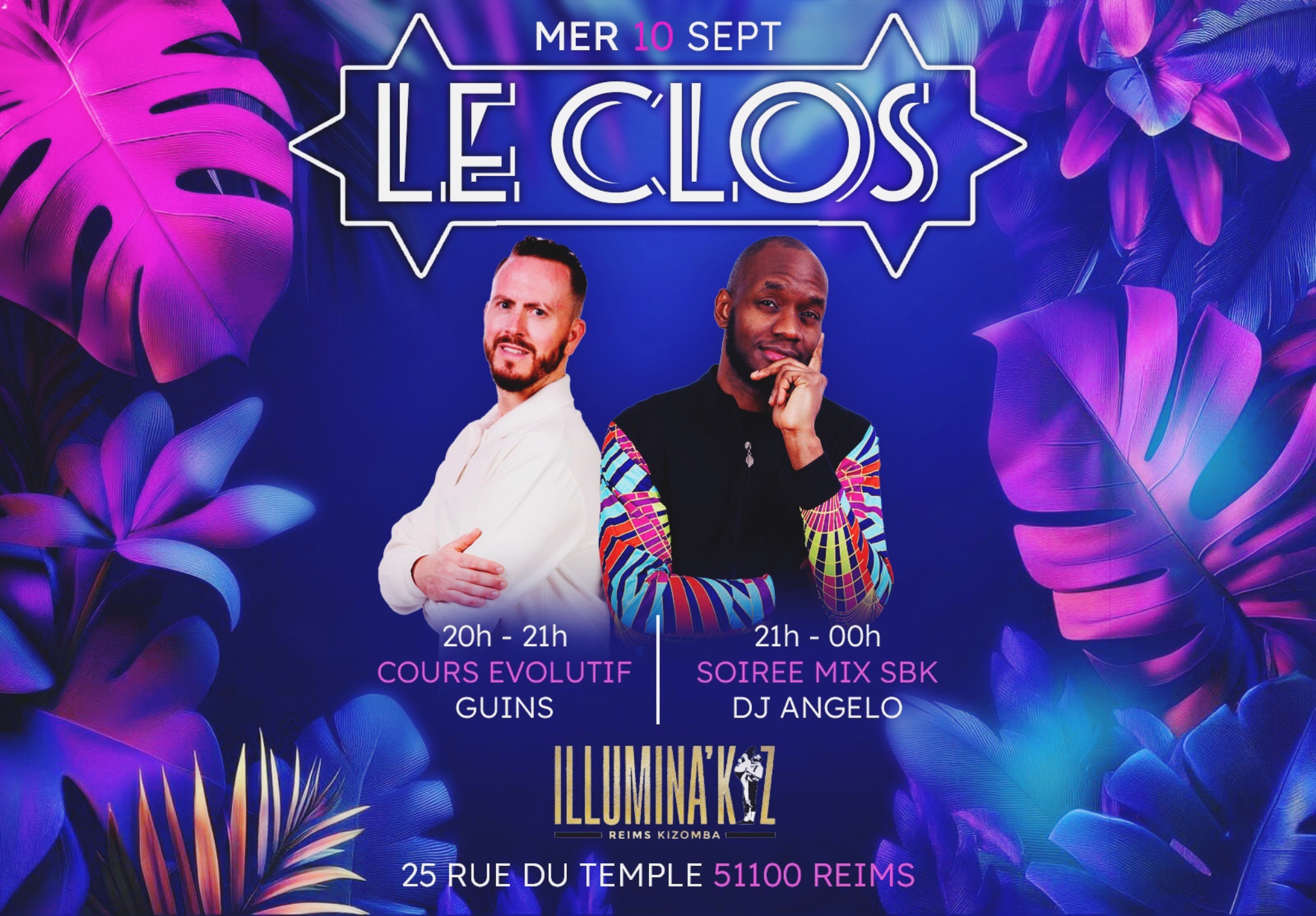 -LE CLOS- soirée Afro-Latino