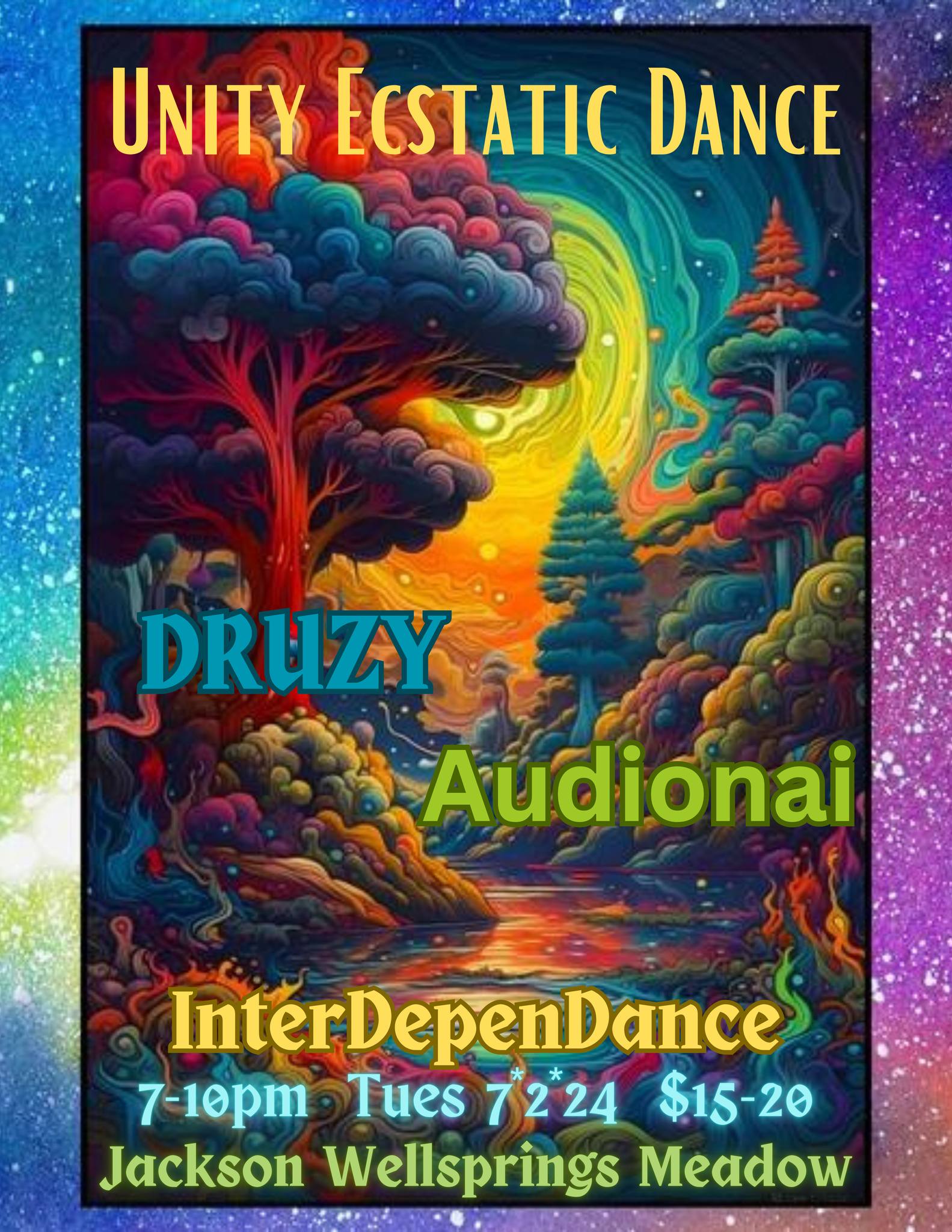 Unity Ecstatic Dance Ashland ~ AUDIONAI Psych0metrik