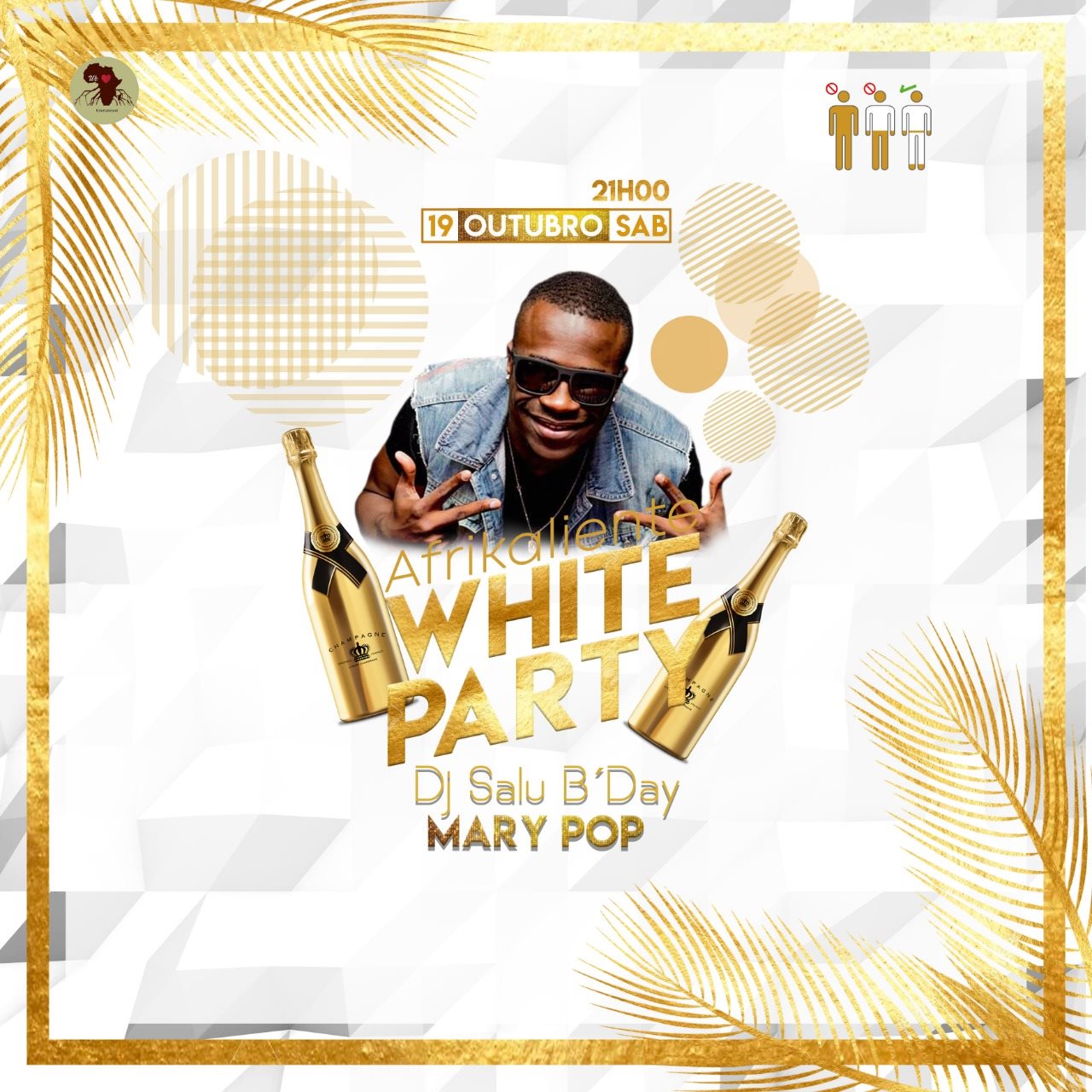 Afrikaliente-WHITE PARTY (Bday Dj Salu) III