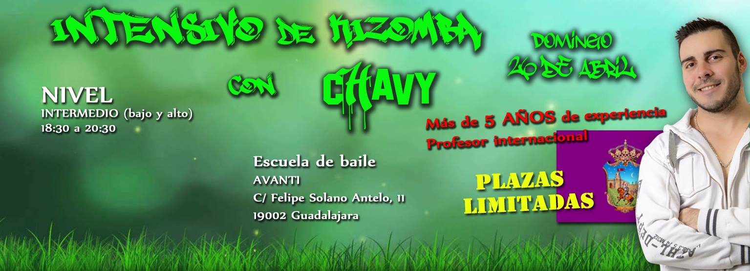 5º INTENSIVO DE KIZOMBA (en Guada) CON CHAVY (26 04 2015)