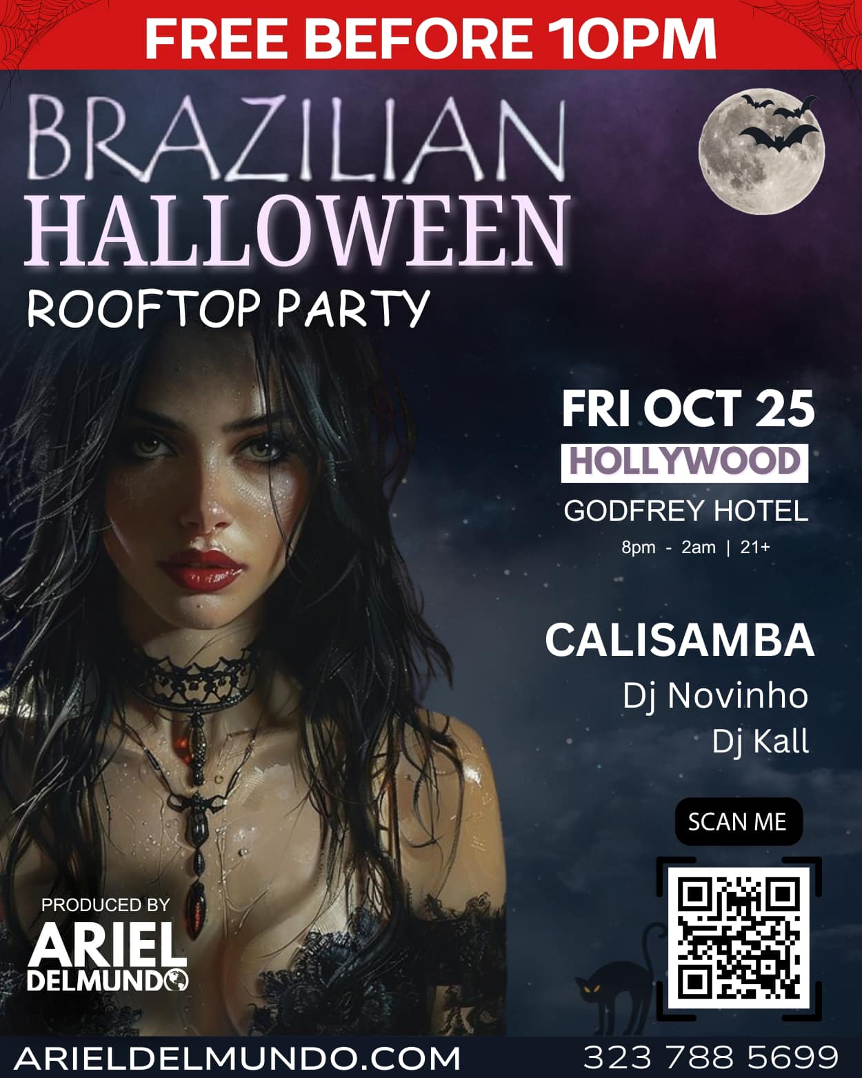 Brazilian Halloween in Hollywood