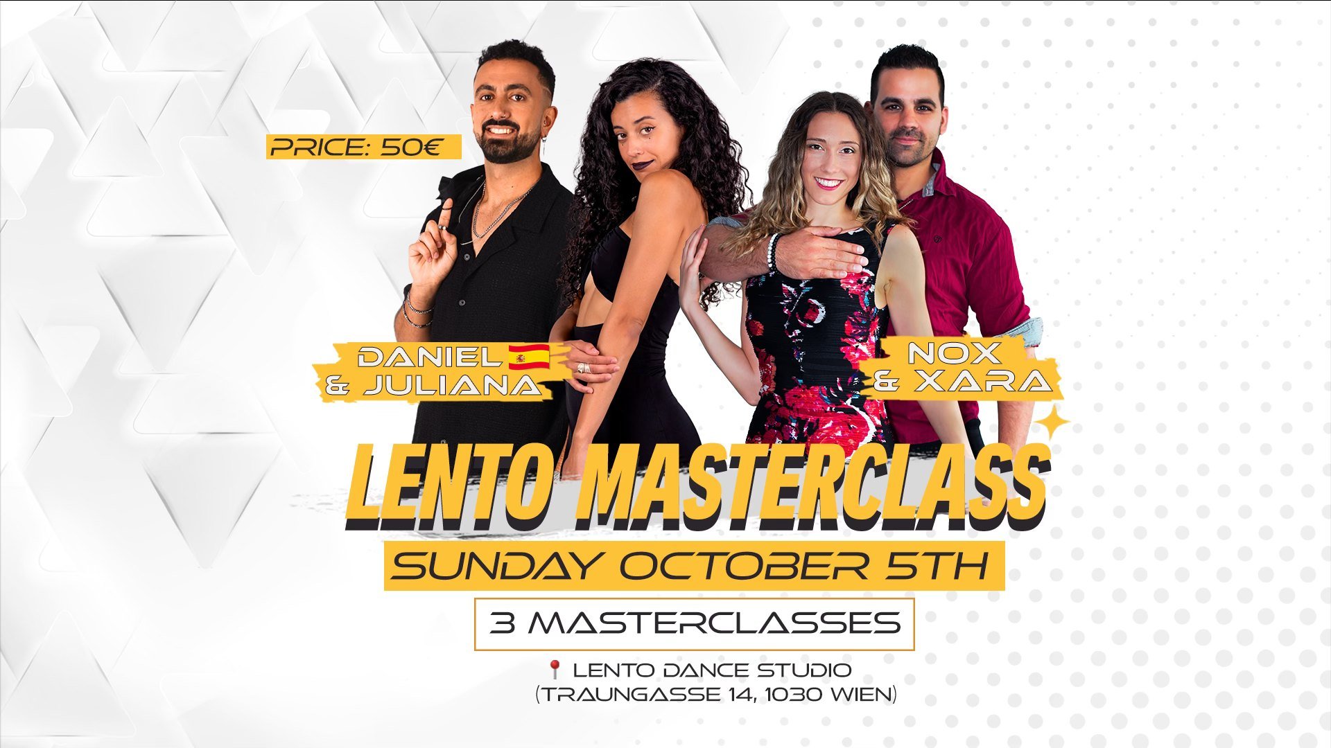Lento Masterclass - October Edition