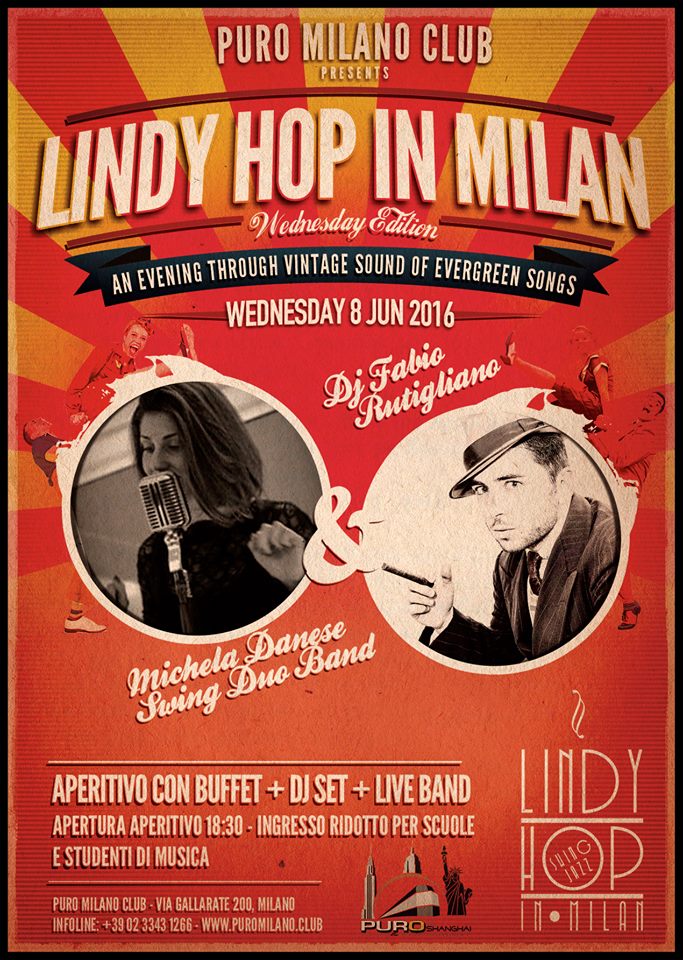 ♙❃ LINDY HOP in MILAN 4.3 ❁ Wednesday Delight ❃♟