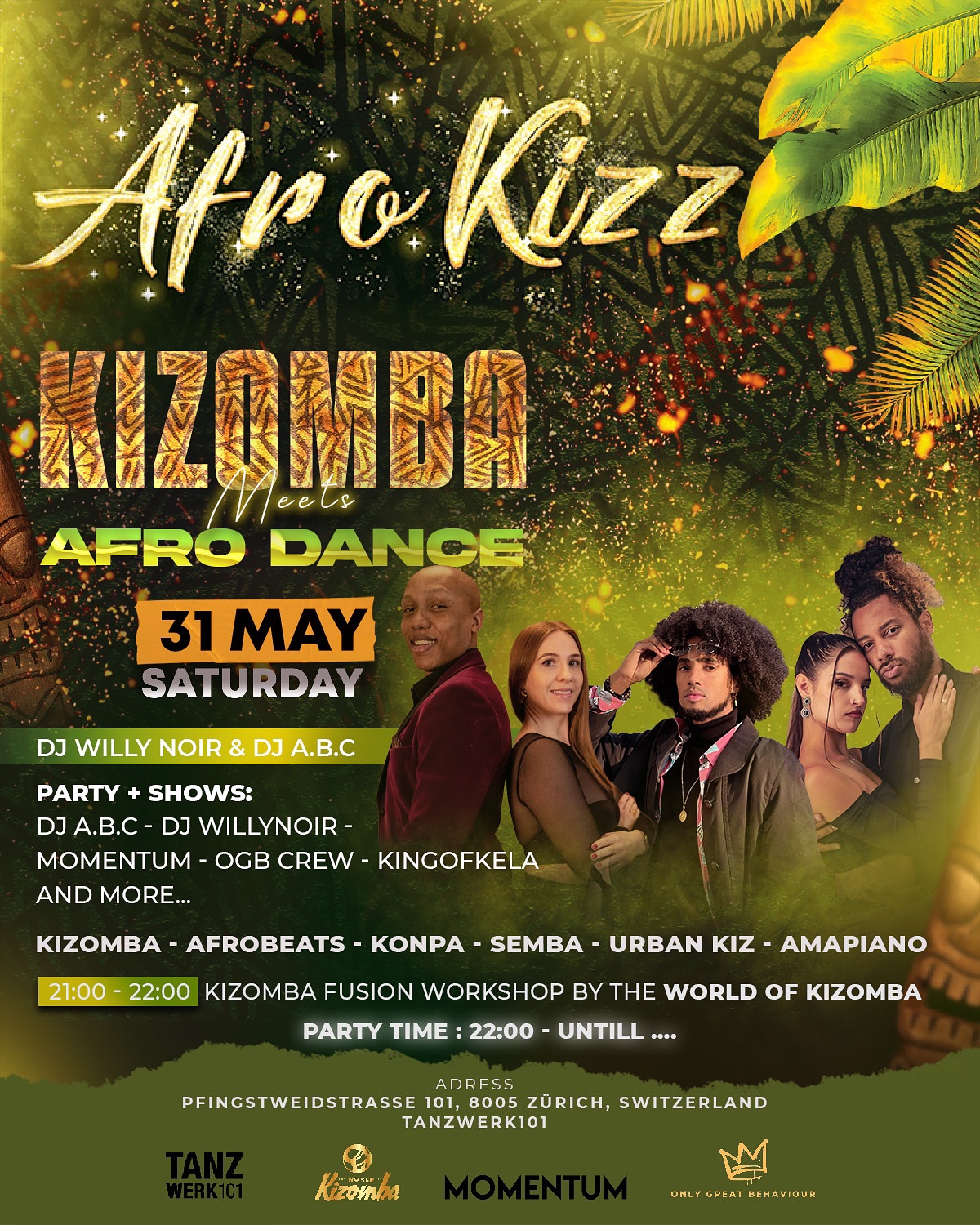 AFRO KIZZ “ Kizomba meets Afrodance “