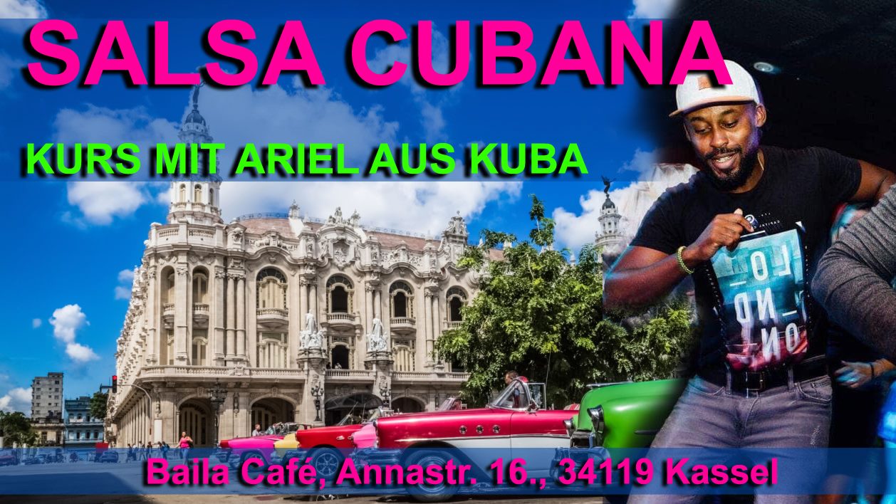 Salsa cubana Kurs mit Ariel aus Kuba - Beginner