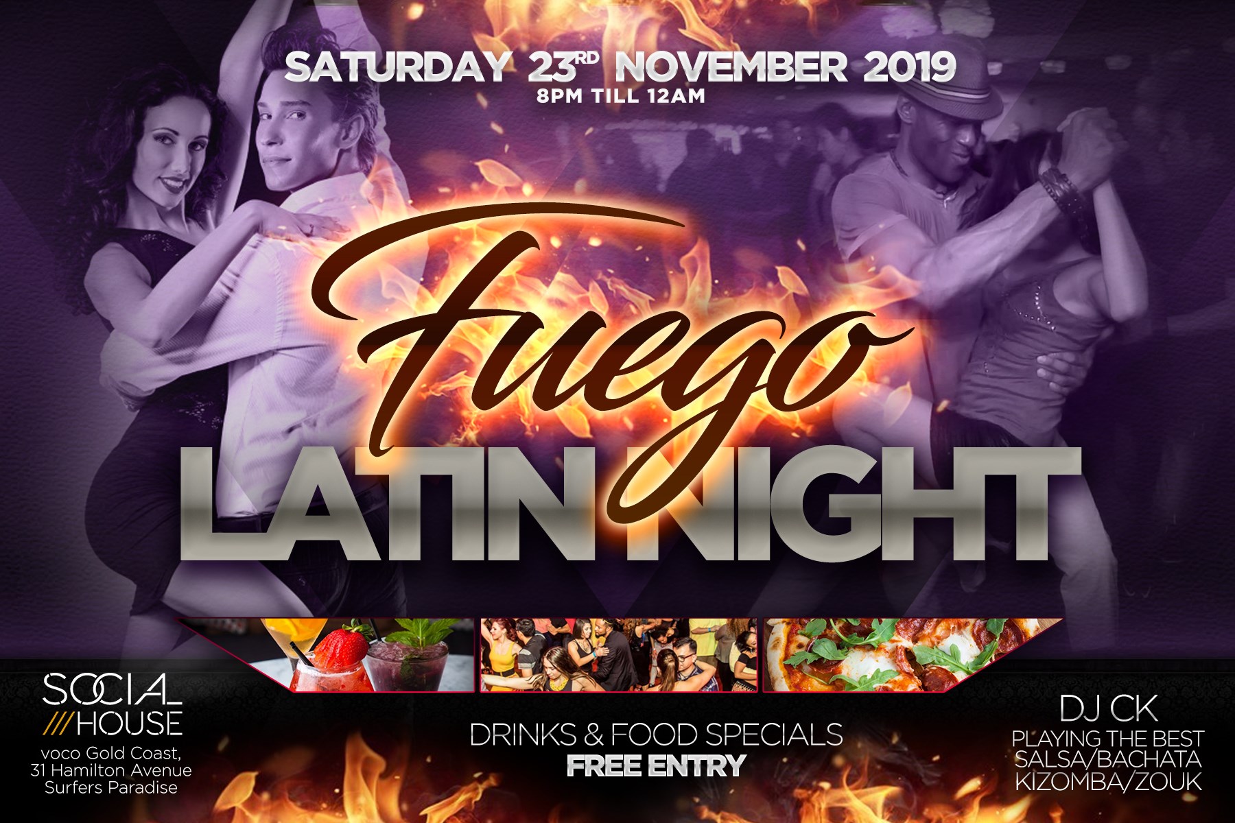 Fuego Latin Night at Social House