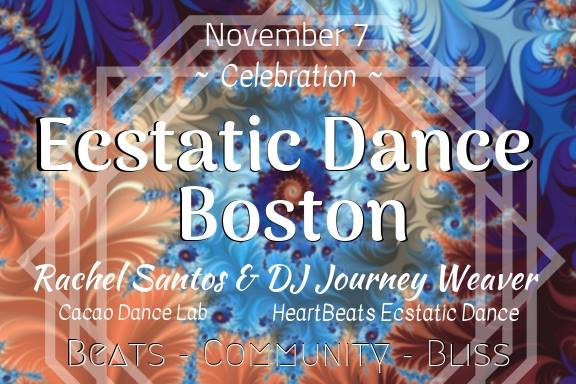 Ecstatic Dance Boston Rachel Santos (NYC) DJ Journey Weaver