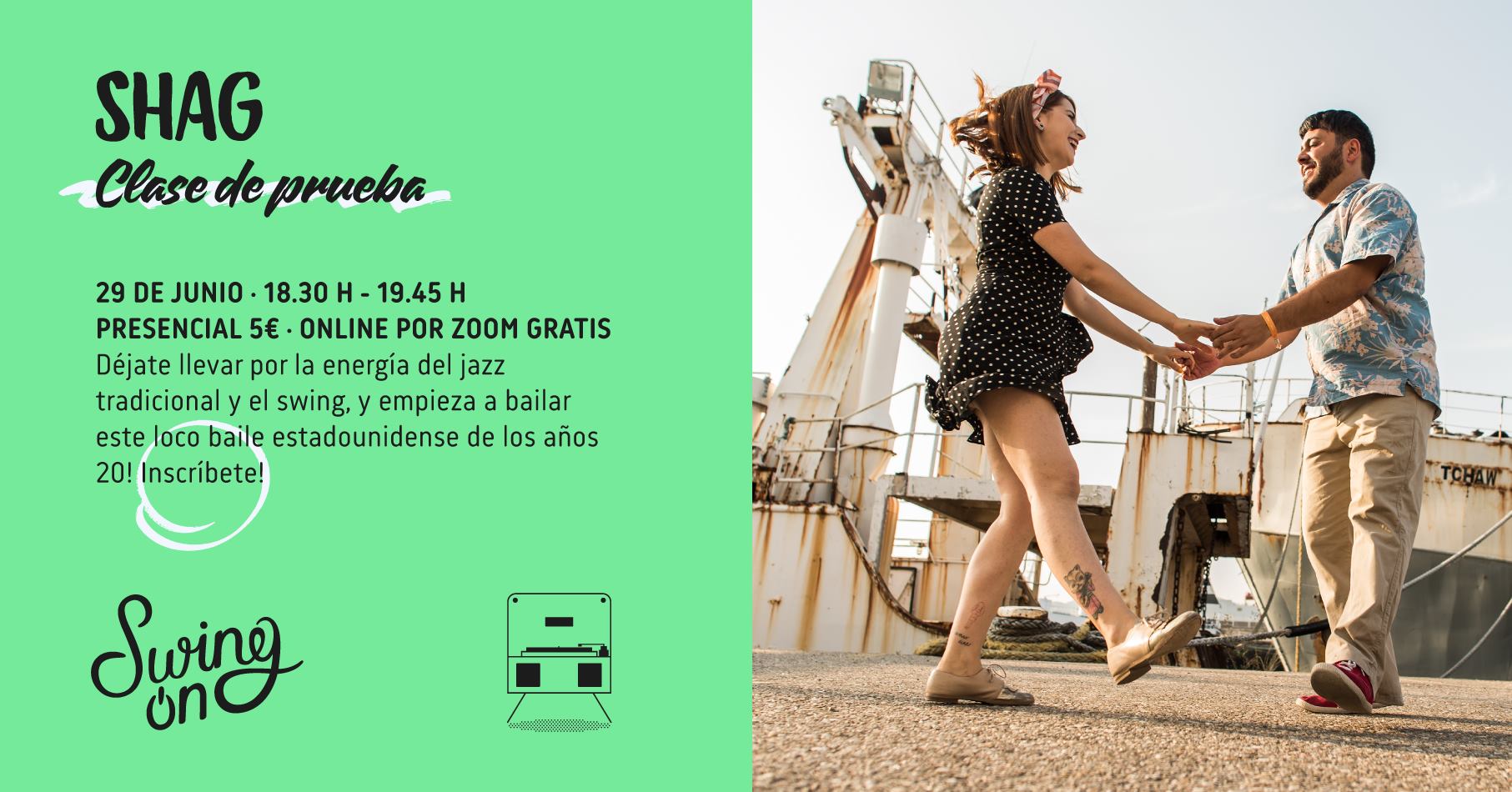 Shag iniciación - Clase de prueba