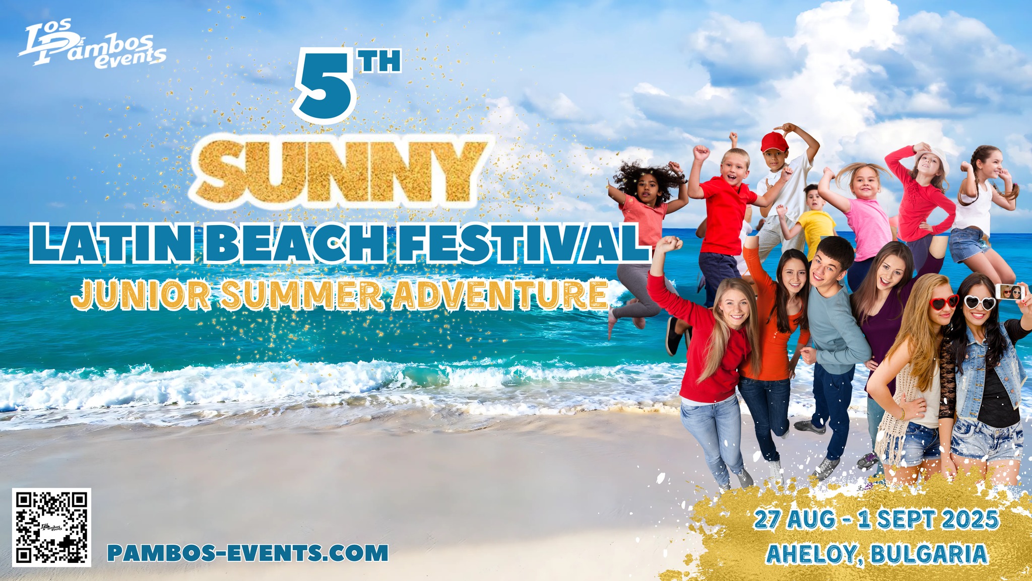 5th Sunny Latin Beach Festival 2025 * Junior Summer Adventure *