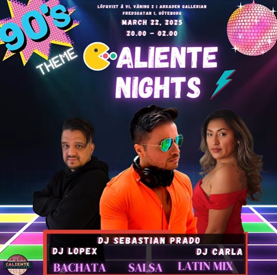 Caliente Nights - 90โs edition!