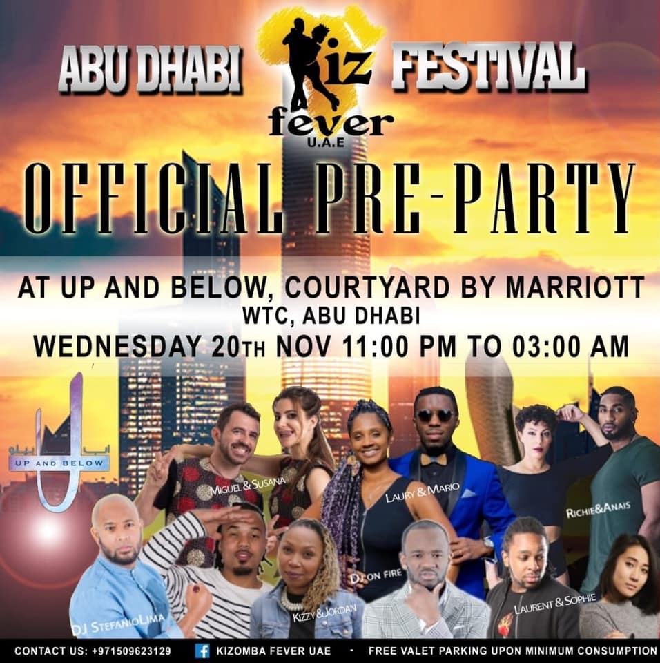 Official Pre-Party of Abu Dhabi Kizomba Fever Festival III 2019