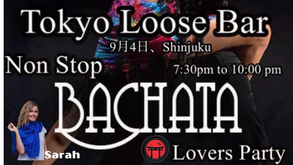 9 4(土) Non Stop Bachata Lovers Party