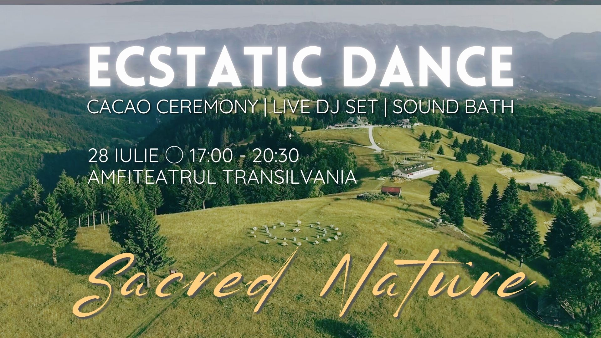 ECSTATIC DANCE - Amfiteatrul Transilvania 'Sacred Nature'