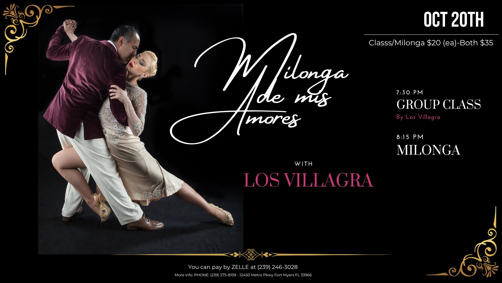LOS VILLAGRA at Milonga de mis Amores