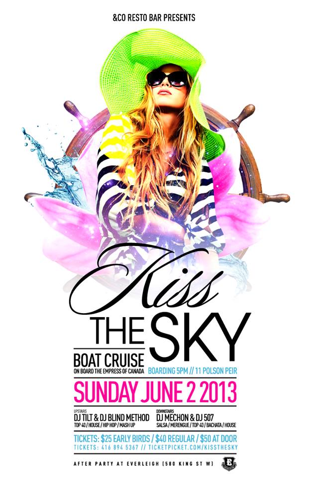 &Co. Kiss the Sky Boat Cruise 2 Floors 2 Sounds June 2nd