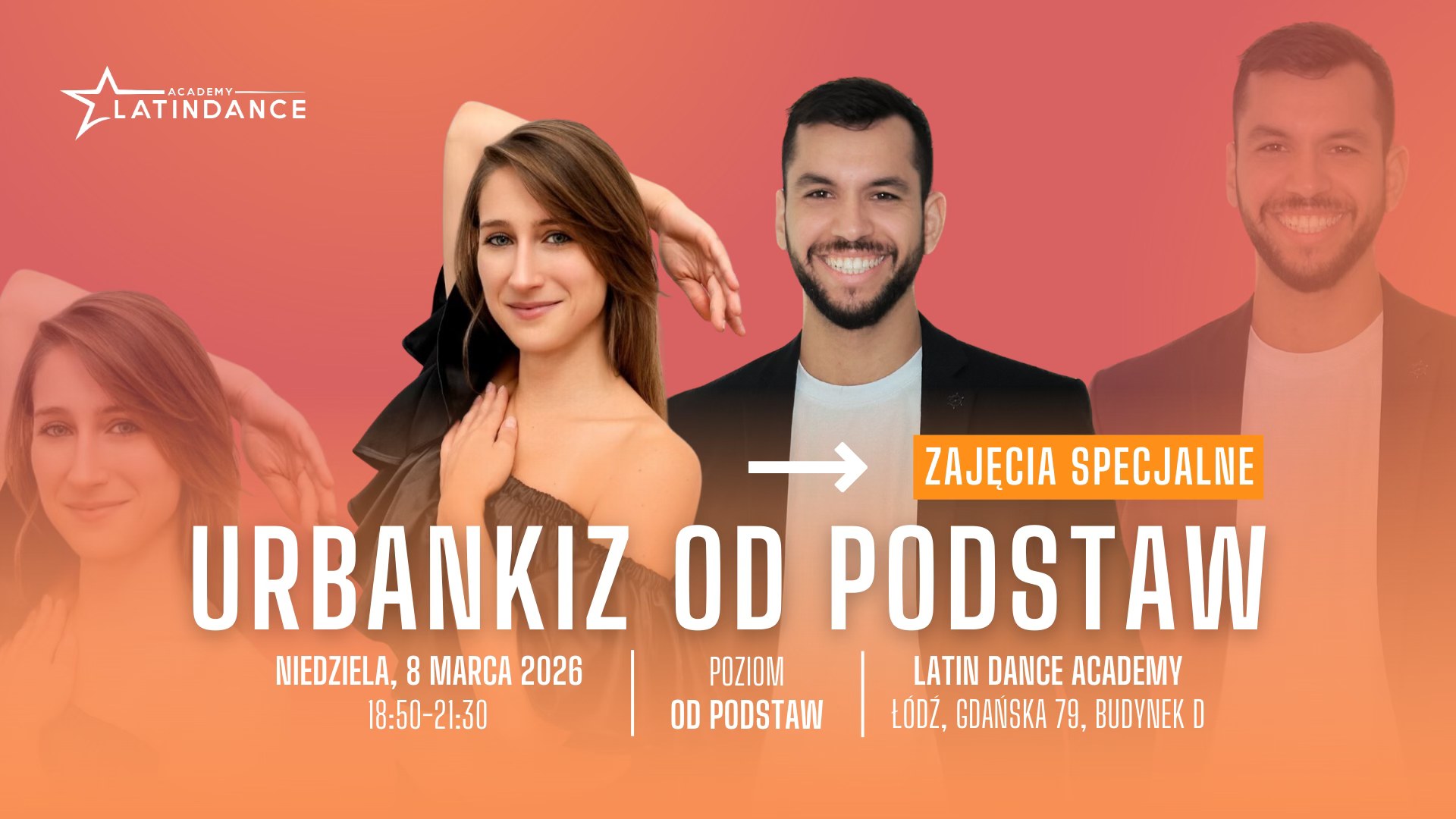 Urbankiz od podstaw Zajęcia Specjalne w LDA! 8 marca '26