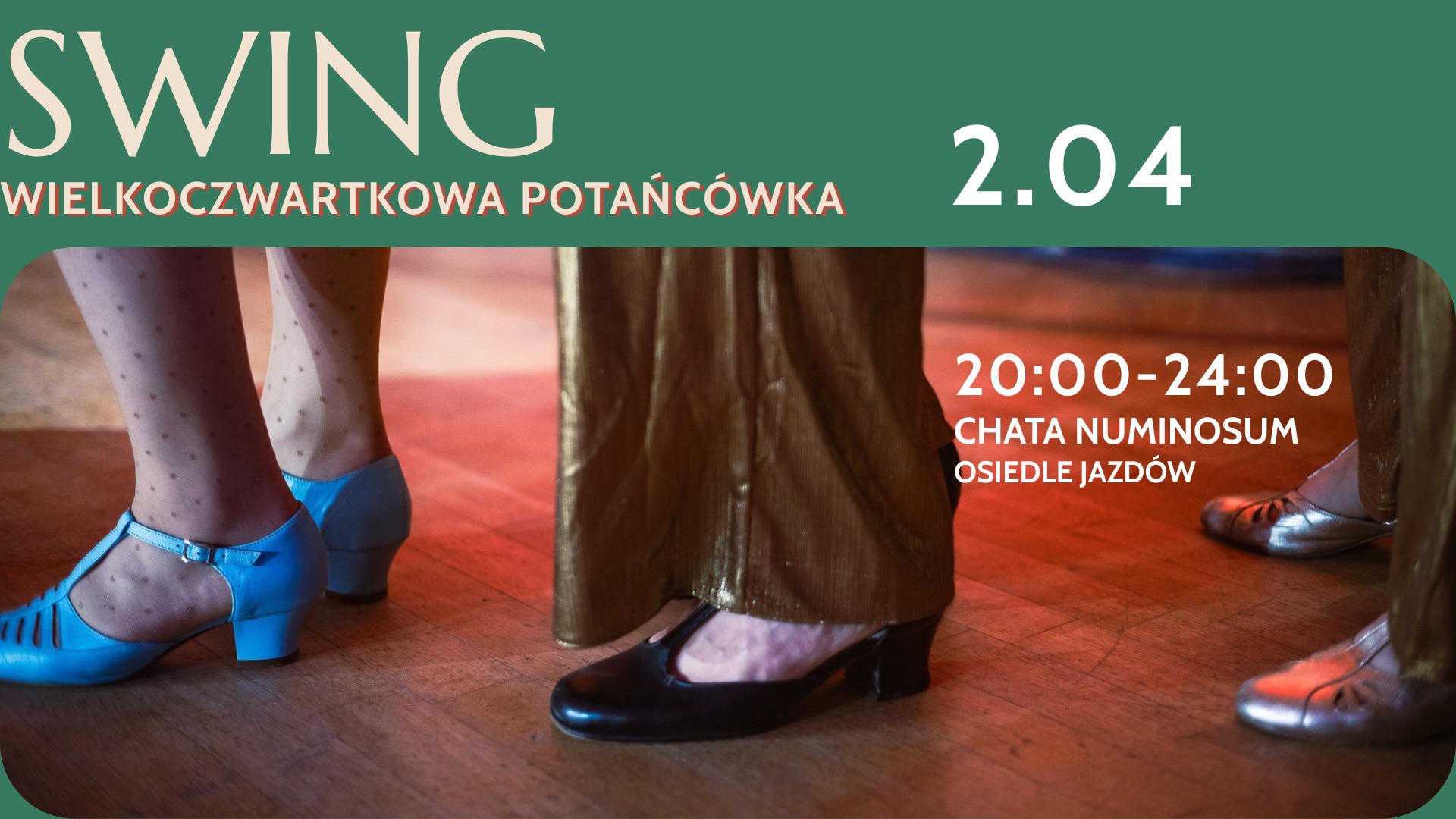 Potańcówka swingowa LAST MINUTE na Jazdowie