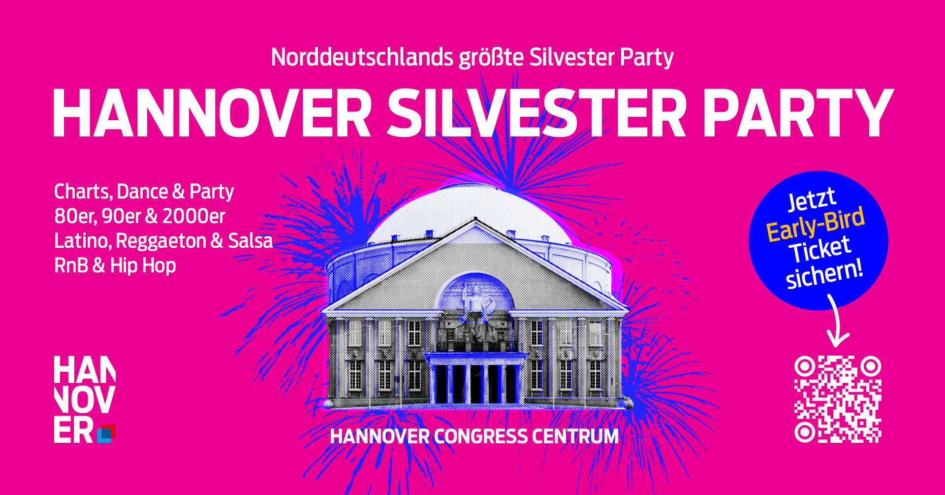 HCC Silvester Party - Norddeutschlands größte Party!