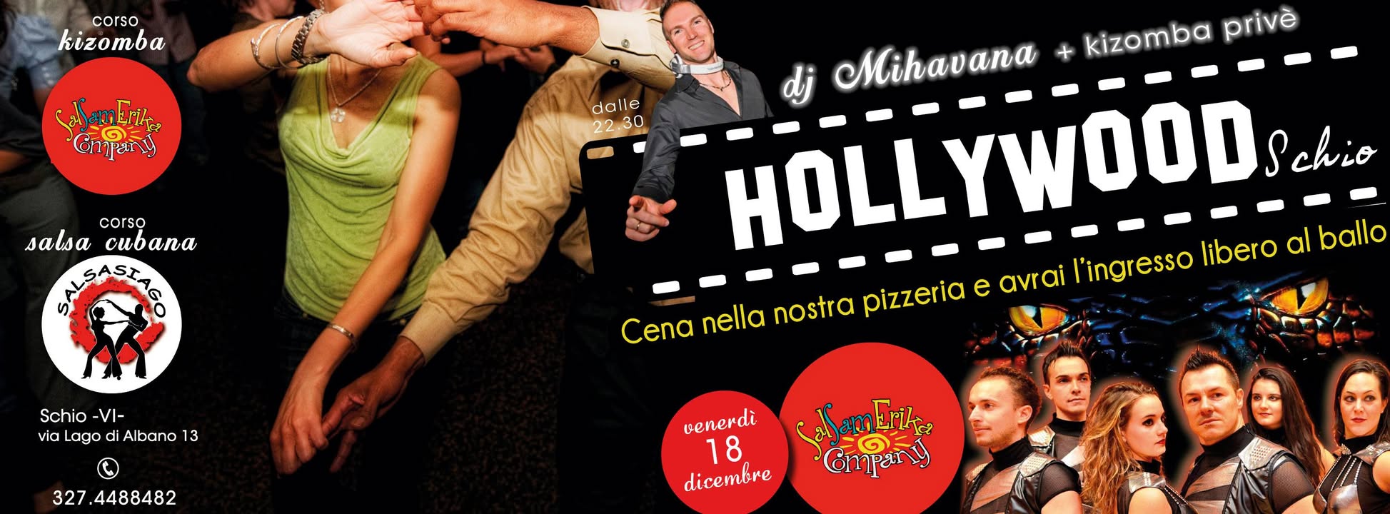 Salsamerika Anaconda@Hollywood Schio
