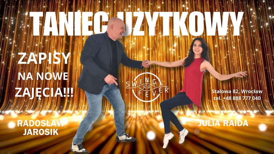 RUSZYŁY ZAPISY TANIEC UŻYTKOWY - UNIWERSALNY i UŻYTECZNY od podstaw!