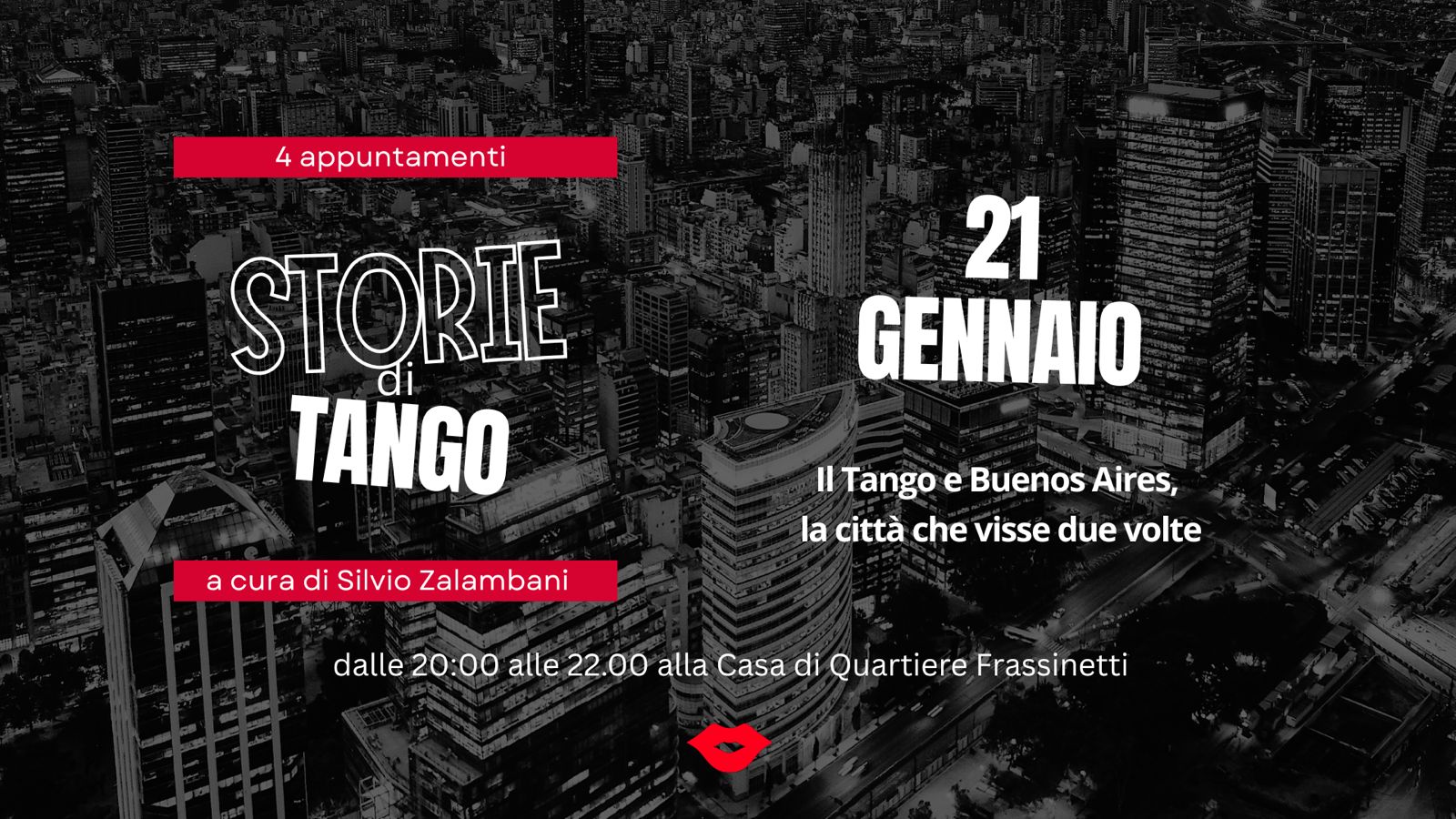 STORIE di TANGO - 4 appuntamenti con Silvio Zalambani