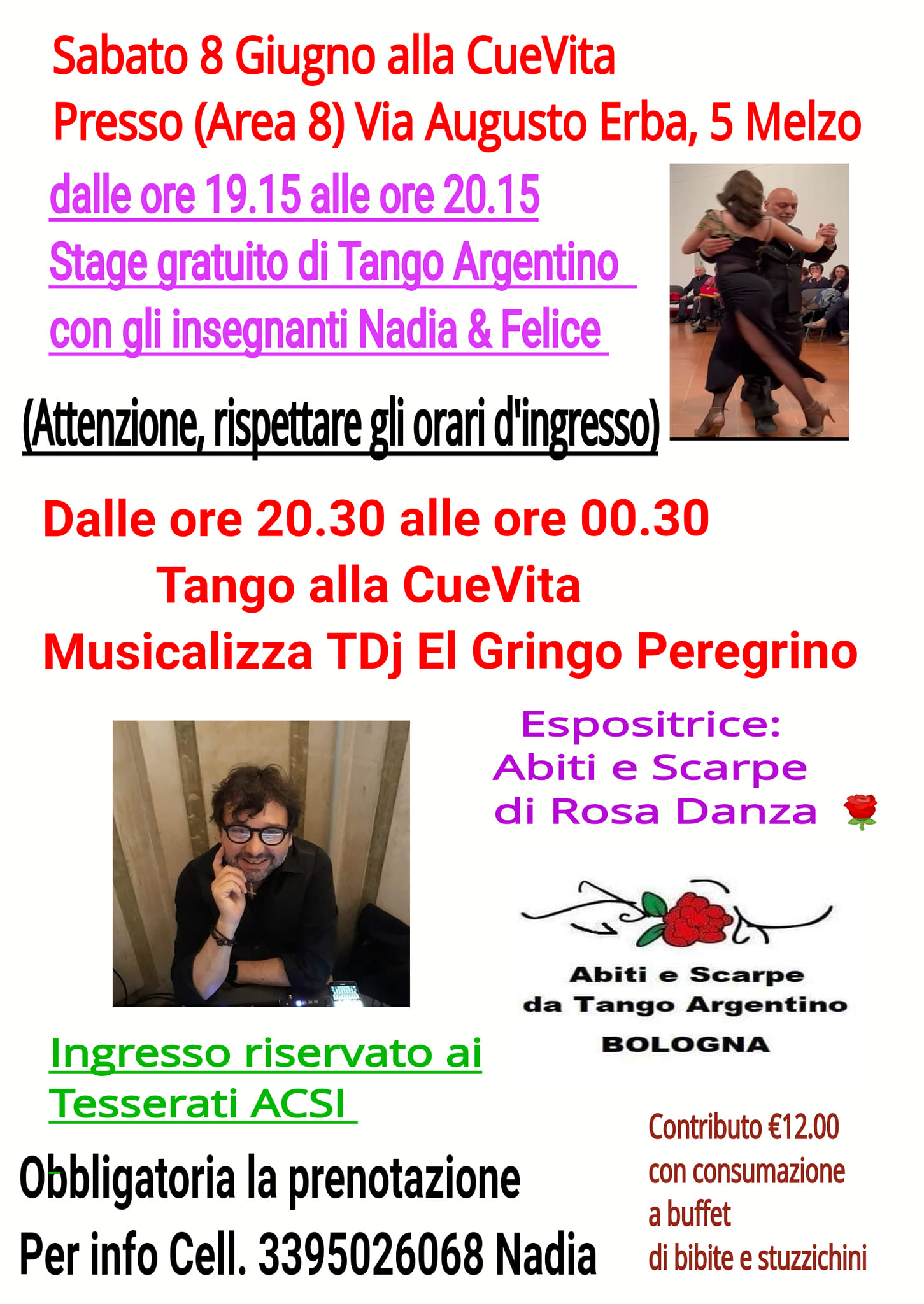 Tango alla CueVita